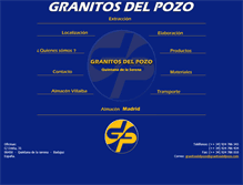 Tablet Screenshot of granitosdelpozo.com